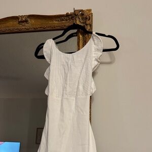 White Sleeveless Dress